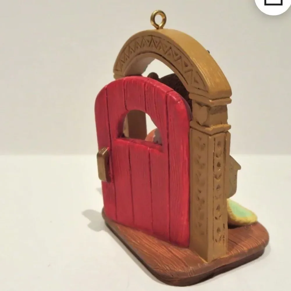 Vintage You're Always Welcome - Teddy Bear Ornament by Hallmark 1993